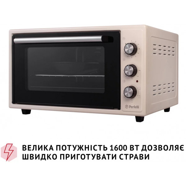 Фото - Піч електрична Perfelli TRIMO 48 IVORY
