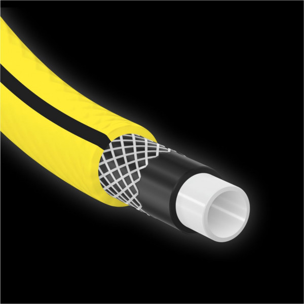 Фото - Шланг поливочний Cellfast 4Yellow 1/2'' 50 м (10-502)