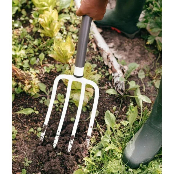 Фото - Набор садовых инструментов Fiskars Вила White +Лопата штыковая Classic FSC (1070715101477)