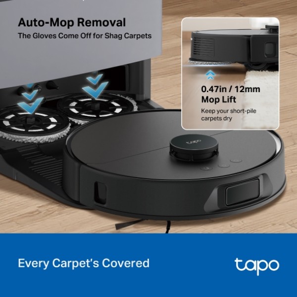 Фото - Робот-пылесос моющий TP-Link Tapo RV50 Pro Omni