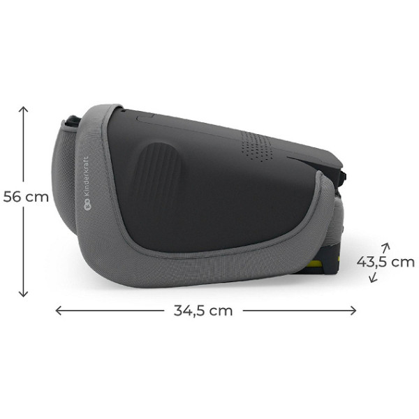 Фото - Автокрісло Kinderkraft Unity 2 i-Size Grey (KCUNIT02GRY0000)