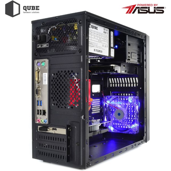 Фото - Системный блок QUBE QB Athlon 3000G GT 1030 2GB 84 (Athlon3000GGT10302GB84)