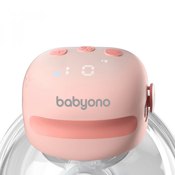 Фото - Електричний молоковідсмоктувач BabyOno Подвійний акумуляторний TWINNY вільні руки (1002)