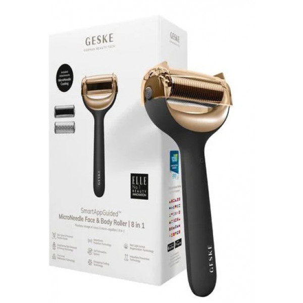 Фото - Масажер для обличчя GESKE MicroNeedle Face & Body Roller 8 в 1 (GK000043GY01)