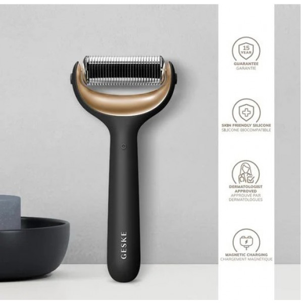 Фото - Масажер для обличчя GESKE MicroNeedle Face & Body Roller 8 в 1 (GK000043GY01)