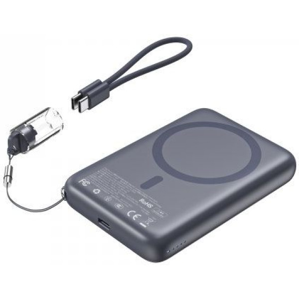 Фото - Батарея мобильная Choetech 10000 mA PD 22,5 Вт Black (B862)