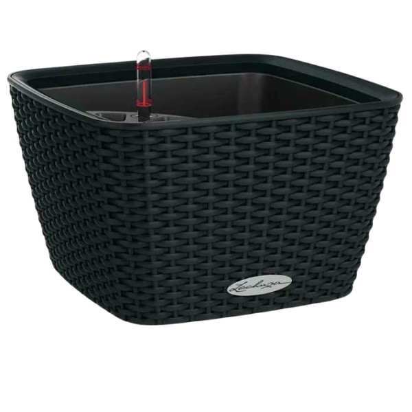 Фото - Вазон Lechuza 30 Cottage Bacino Графітовий чорний 15468