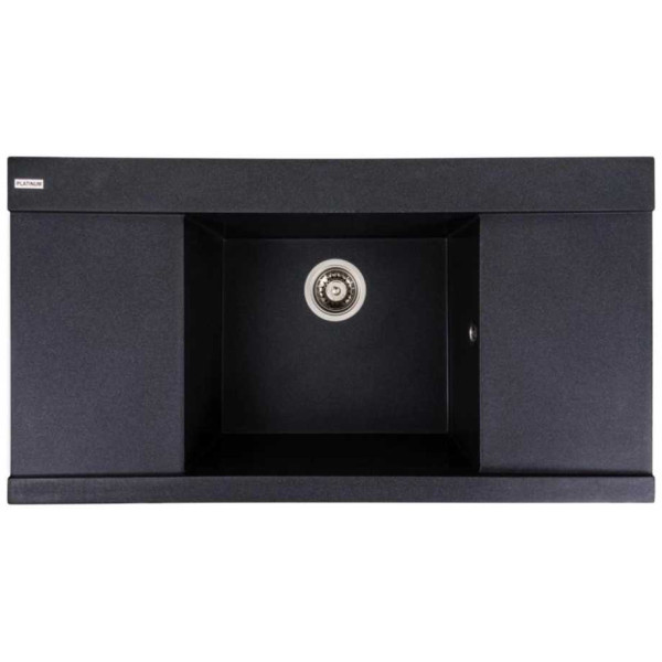 Фото - Мийка кухонна Platinum 9651 ATLAS матовий Карбон Фото - Мийка кухонна Platinum 9651 ATLAS матовий Карбон