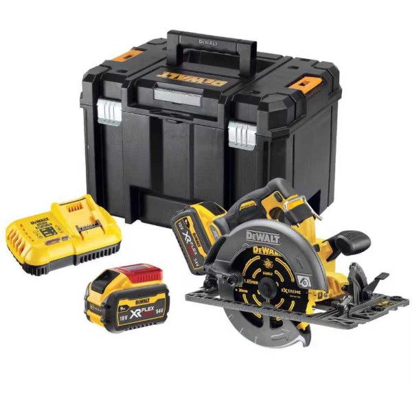 Фото - Пила дискова DeWALT 54В XR FLEXVOLT Li-lon 3 Аг (DCS579X2)