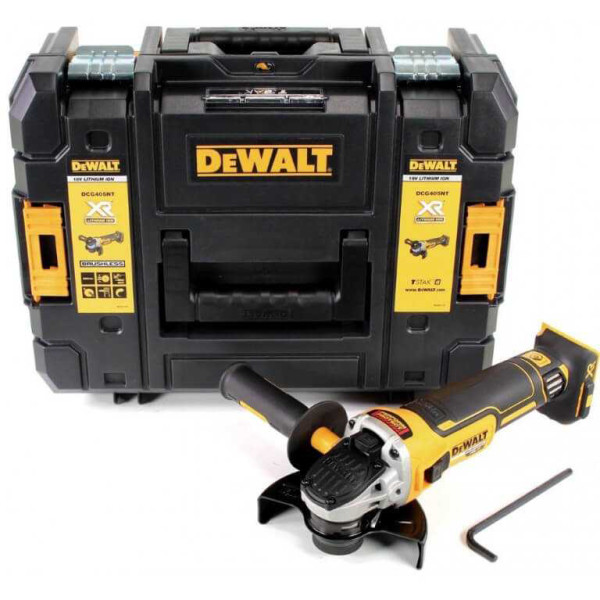 Фото - Болгарка DeWALT 18 B XR Li-lon (DCG405NT) Фото - Болгарка DeWALT 18 B XR Li-lon (DCG405NT)