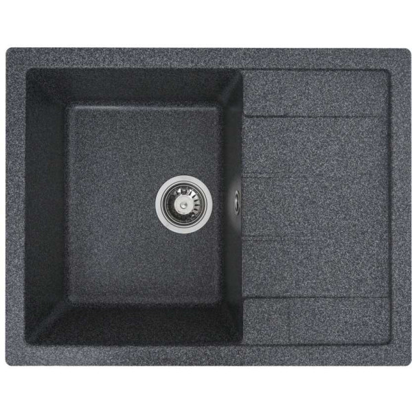 Фото - Мийка кухонна VALESO 6550 INTENSO матова Графіт