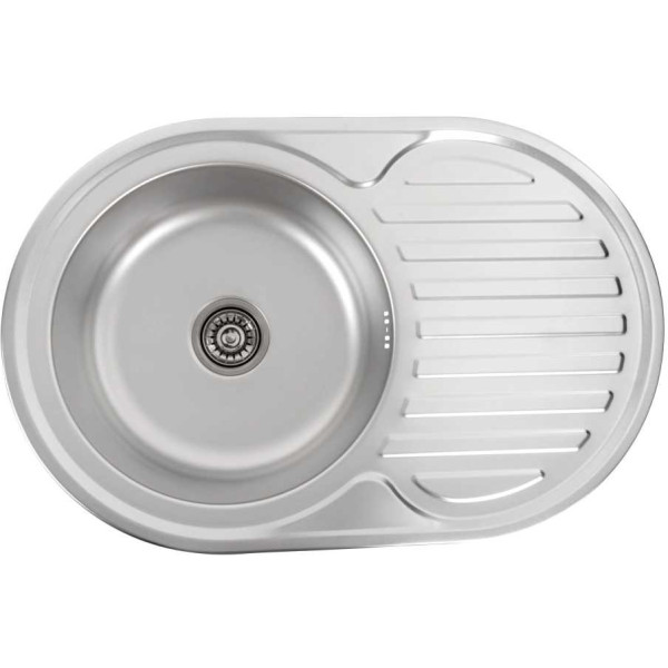 Фото - Мойка кухонная VALESO 7750 САТИН (0,8/180 мм)