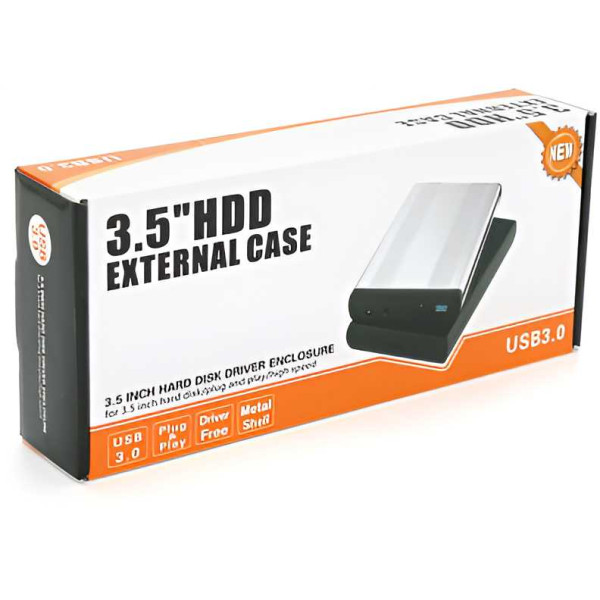 Фото - Зовнішній карман Voltronic SATA 3,5" USB3.0 Black (3530SBl)