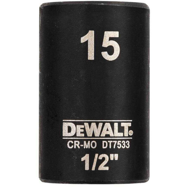Фото - Торцевая головка DeWALT IMPACT 1/2 х 15 мм (DT7533)