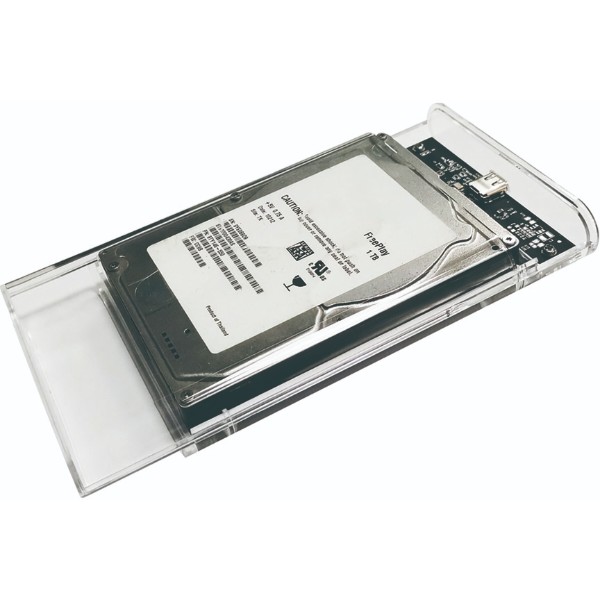Фото - Внешний карман AgeStar 2.5" USB 3.2 (3UB2P6C Transparent)