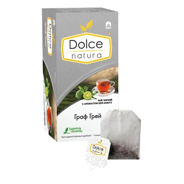 Фото - Чай Dolce Natura Граф Грей 2 шт. (4820093486286)