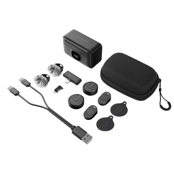 Фото - Микрофон для смартфона Streamplify MIC GO-48-WL Black (SPML-MG1C051.11)