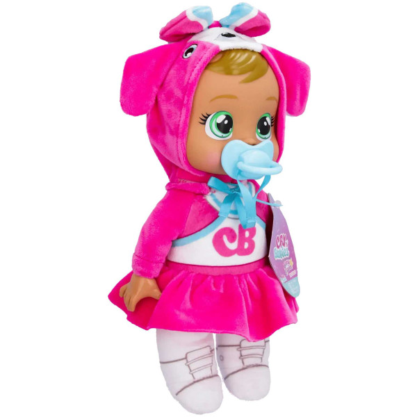 Фото - Інтерактивний пупс Cry Babies CB. НІЖНІ ОБІЙМИ. ЗІРКОВІ ТАЛАНТИ. Лялька Плакса Роксі, 25 см (911598)