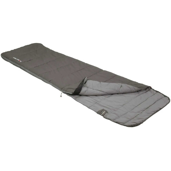 Фото - Спальний мішок High Peak Conon 7/+7°C Grey/Light Grey Left (21247)