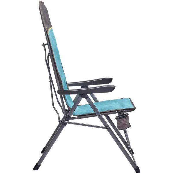 Фото - Складне крісло Uquip Justy XL Blue/Grey (244037)