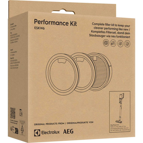 Фото - Набір фільтрів для пилососа Electrolux ESKW6
