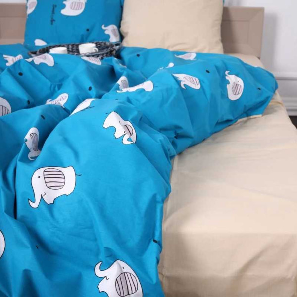 Фото - Комплект постільної білизни дитячий MirSon Бязь 17-0350 Slovenia 110х140 (2200002602860)