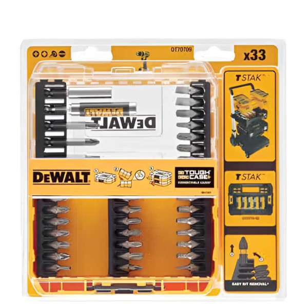 Фото - Набор бит для отвертки DeWALT EXTREME FLEXTORQ (DT70709)