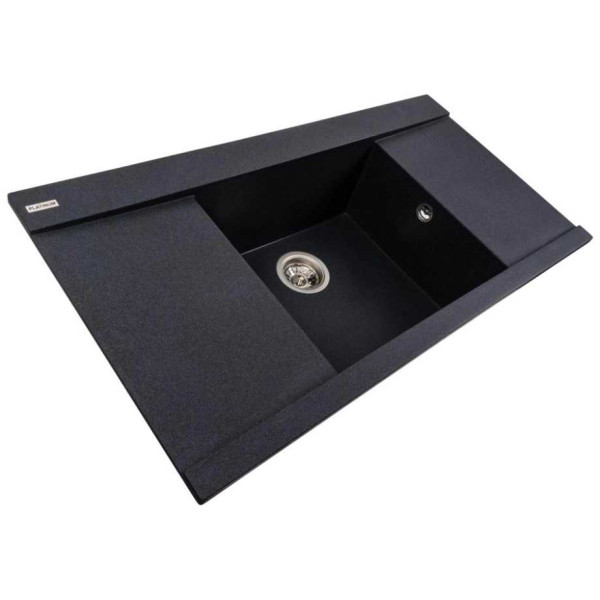 Фото - Мийка кухонна Platinum 9651 ATLAS матовий Карбон