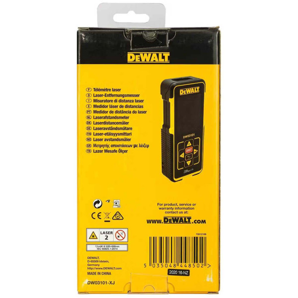 Фото - Дальномер лазерный DeWALT DW03101