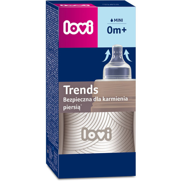 Фото - Пляшка для годування Lovi Trends 120 мл - Harmony (21/591)