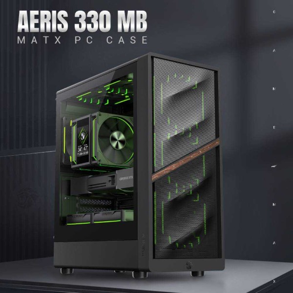 Фото - Корпус Gamemax Mini Tower Без БП (AERIS 330 MB)