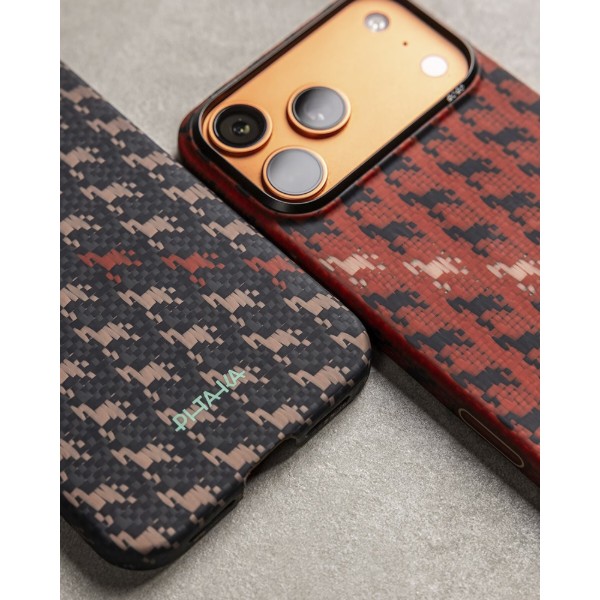 Фото - Чехол для смартфона Pitaka Edge Ultra-Slim Case Happiness Rides Ebony for iPhone 17 Pro Max (HR1707PM)