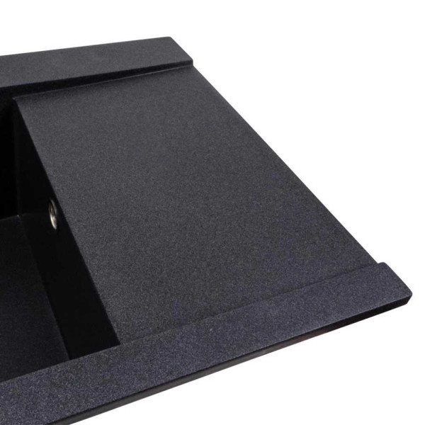 Фото - Мийка кухонна Platinum 9651 ATLAS матовий Карбон