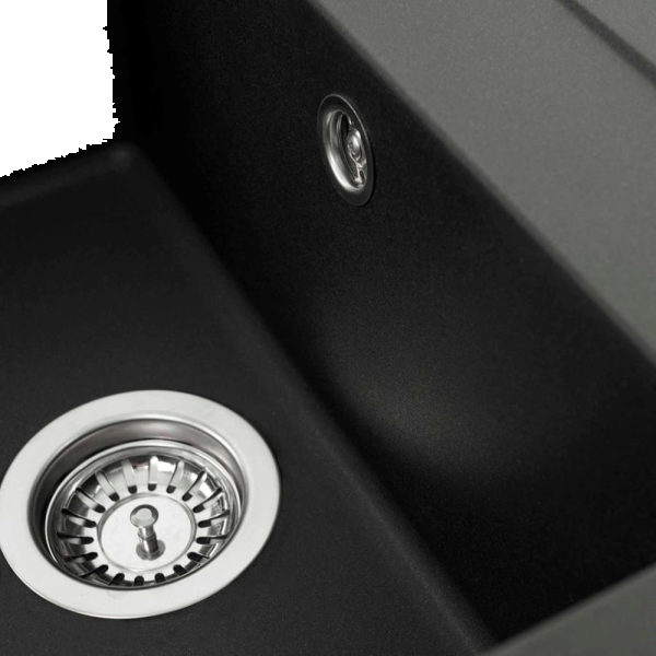 Фото - Мийка кухонна Platinum 7950 Selena матова Чорна