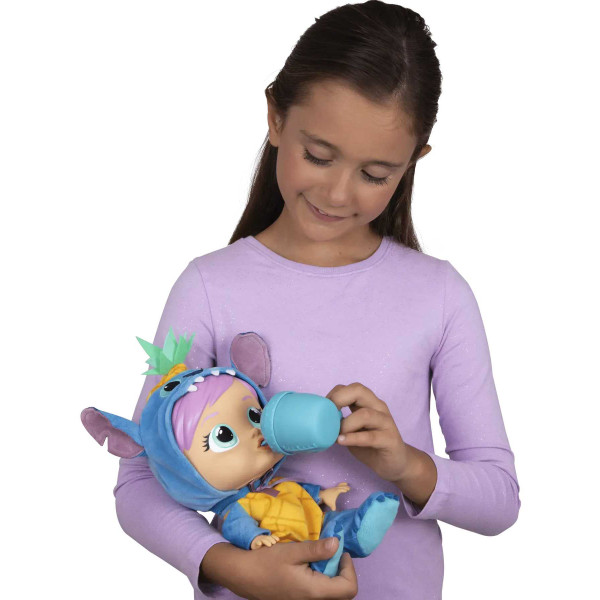 Фото - Інтерактивний пупс Cry Babies CB. ЛЮБОВ І ТУРБОТА DISNEY Лялька Плакса Стіч з аксесуарами 26 cм (927377)