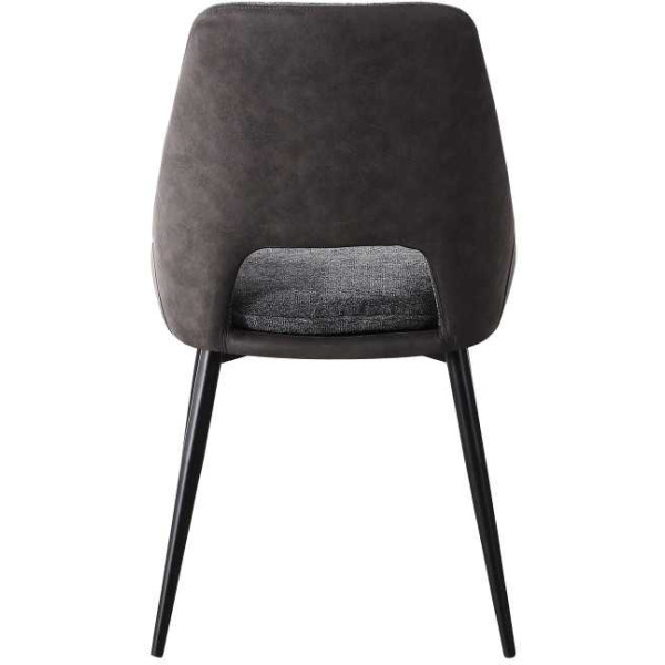 Фото - Стілець кухоний Special4You Sahara Dark Grey (E7221)