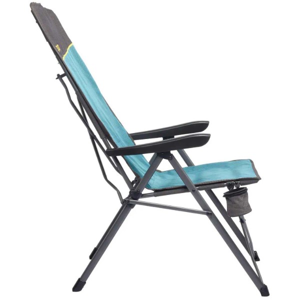 Фото - Складне крісло Uquip Justy XL Blue/Grey (244037)