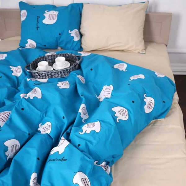 Фото - Комплект постільної білизни дитячий MirSon Бязь 17-0350 Slovenia 110х140 (2200002602860)