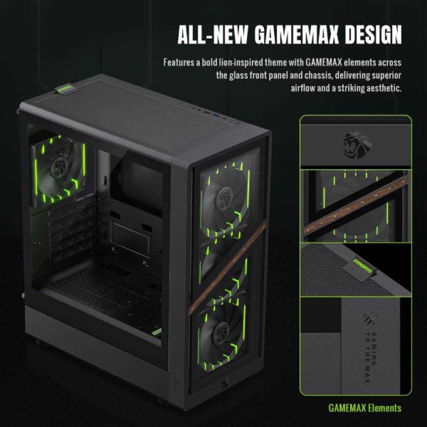 Фото - Корпус Gamemax Mini Tower Без БП (AERIS 330 GB)