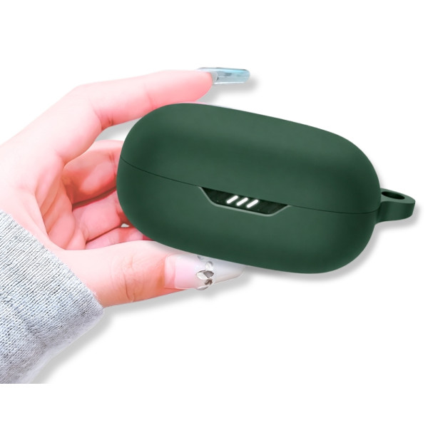 Фото - Чехол для наушников BeCover Silicon for JBL Wave Flex 2 Dark Green (715029)