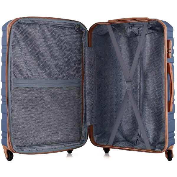 Фото - Чемодан Semi Line 24" (M) Navy (T5714-2)