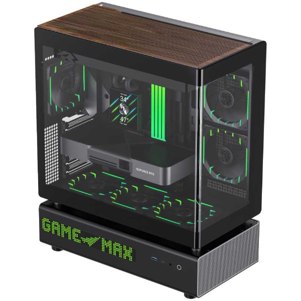 Фото - Корпус Gamemax Mid Tower Без БП (N90 BG)