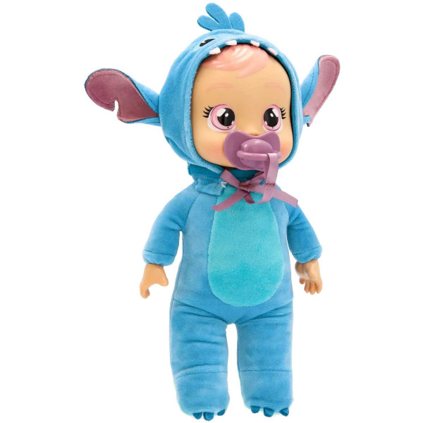 Фото - Інтерактивний пупс Cry Babies CB. НІЖНІ ОБІЙМИ. DISNEY Лялька Плакса Стіч 25 см (925540)