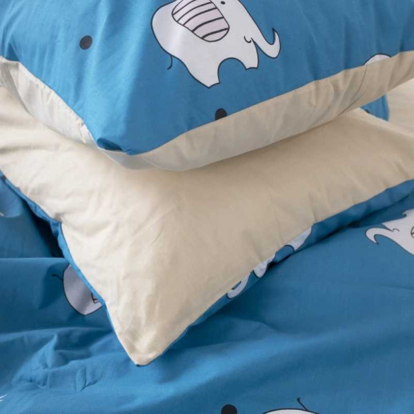 Фото - Комплект постільної білизни дитячий MirSon Бязь 17-0350 Slovenia 110х140 (2200002602860)