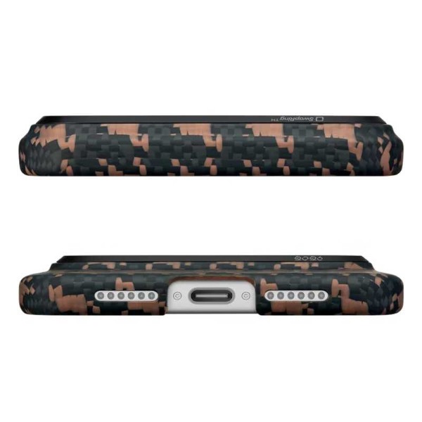 Фото - Чохол для смартфону Pitaka Edge Ultra-Slim Case Happiness Rides Ebony for iPhone 17 Pro (HR1707P)