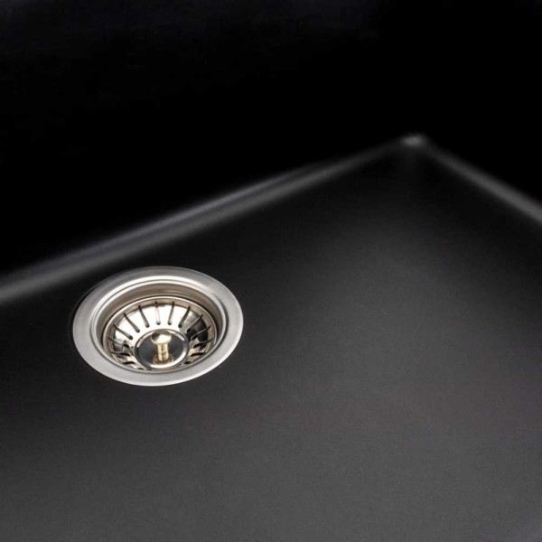Фото - Мийка кухонна Platinum 7945 Paruana матова Чорна