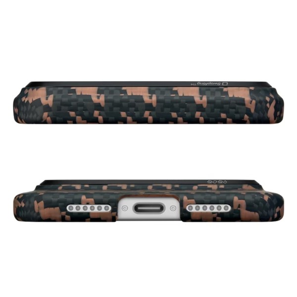 Фото - Чехол для смартфона Pitaka Edge Ultra-Slim Case Happiness Rides Ebony for iPhone 17 Pro Max (HR1707PM)