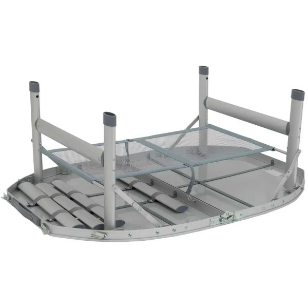 Фото - Складаний стіл Bo-camp Premium Oval Grey (1404424)