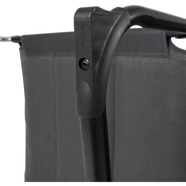 Фото - Розкладне ліжко Bo-camp Sun Lounger With Sunscreen 5 Positions Grey (1304492)
