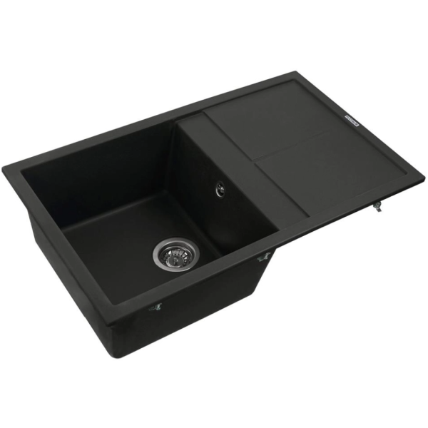 Фото - Мийка кухонна Platinum 7950 Selena матова Чорна